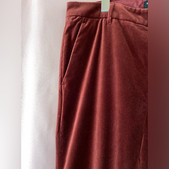 BANANA REPUBLIC VELVET BOOTCUT PANTS - Picture 2 of 3